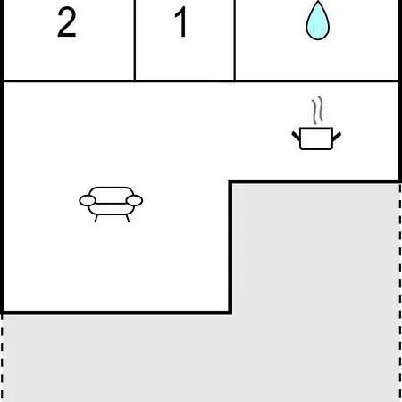 Σπίτι διακοπών Awesome In With Kitchen *