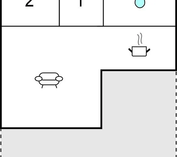 Σπίτι διακοπών Awesome In With Kitchen *